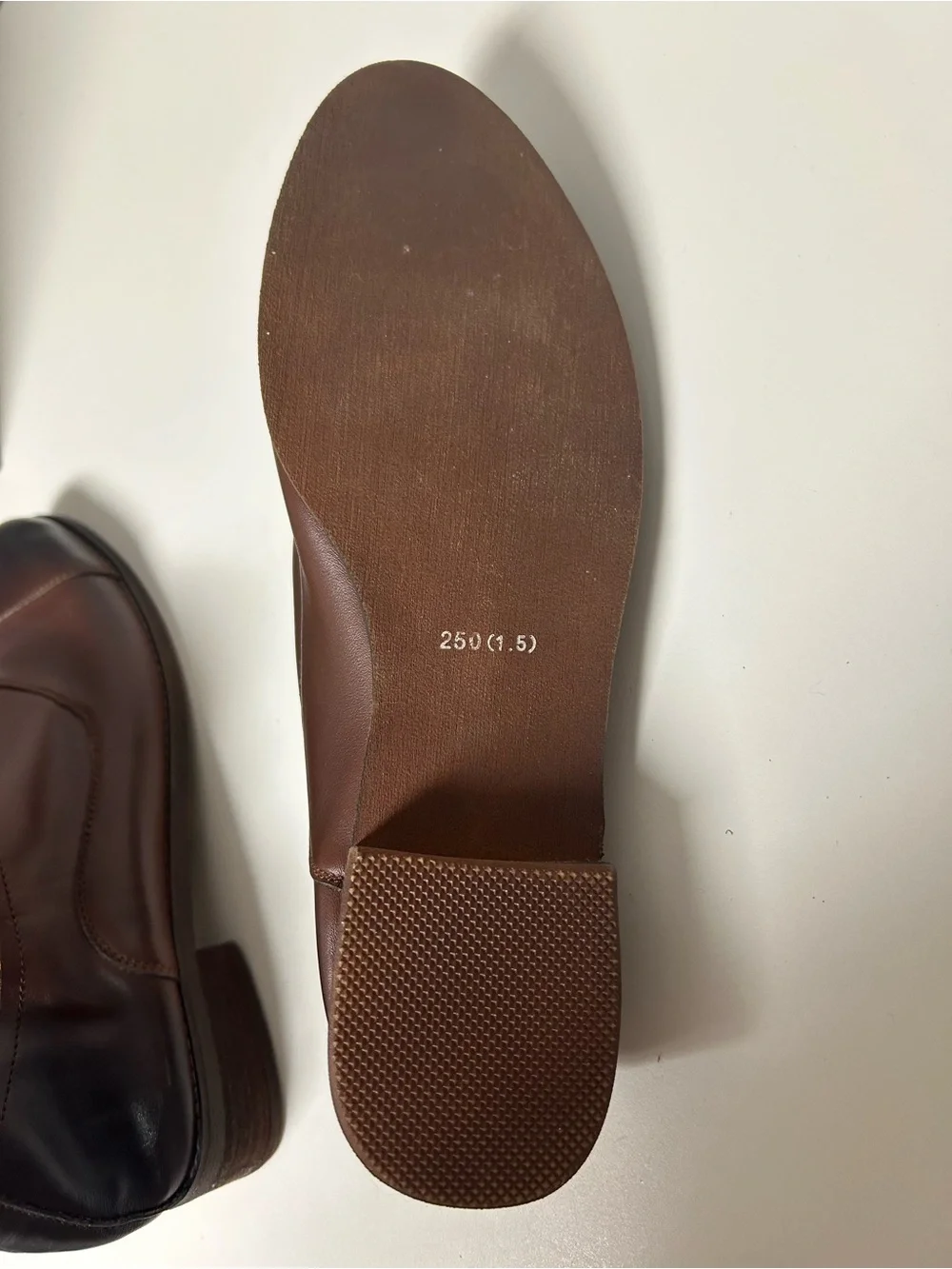 Handmade Leather Ombre Cap Toe Laceless Oxfords / Loafers | Fits US W 8 - 8.5